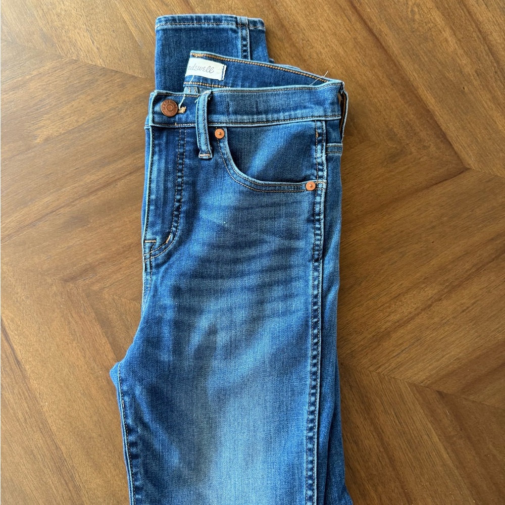 MADEWELL 10 inch high rise skinny size 26